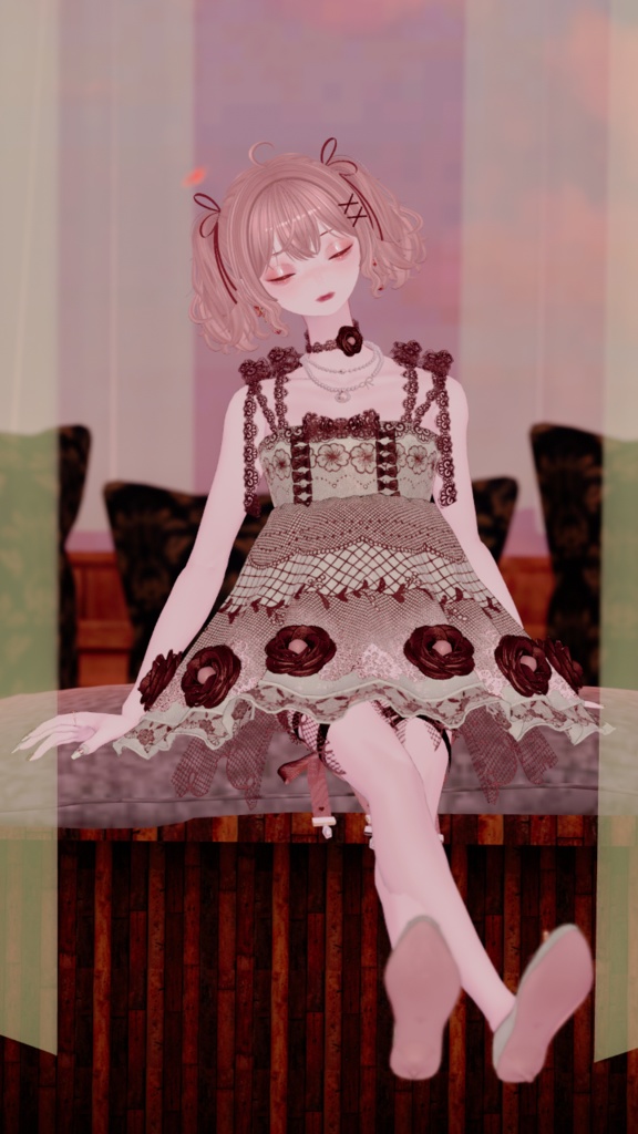 【無料FREE】サマーフラワーズドレス🌼【ブロキマナク・ポチ】