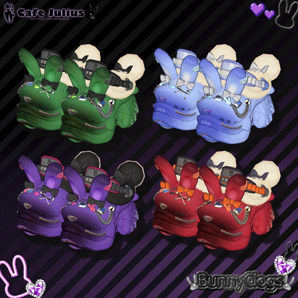 うさちゃんサンダル【2026年4月 #かふぇゆり にて無料Get!】