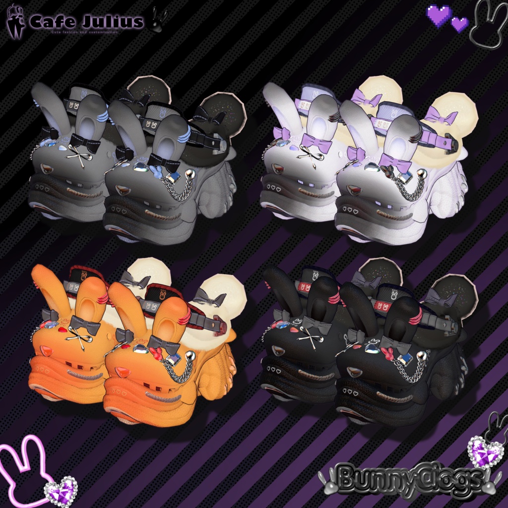 うさちゃんサンダル【2026年4月 #かふぇゆり にて無料Get!】