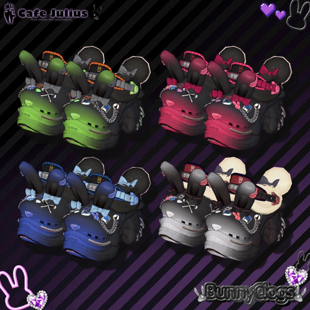 うさちゃんサンダル【2026年4月 #かふぇゆり にて無料Get!】