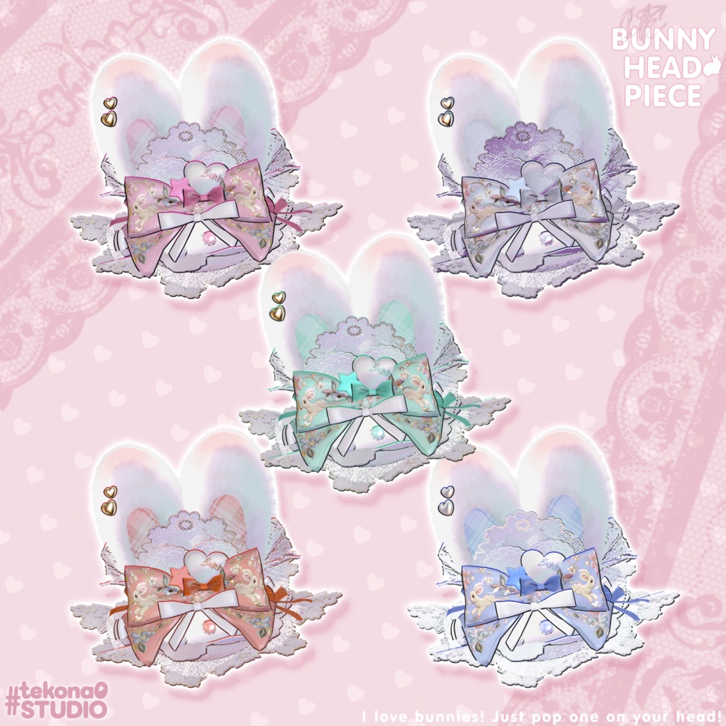 うさちゃんヘッドピース🐰【9/12ブロキマナクバニー集会で無料Get!】