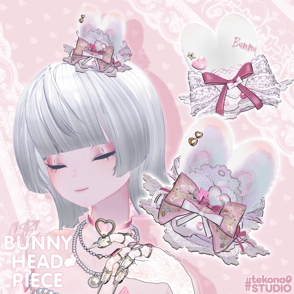 うさちゃんヘッドピース🐰【9/12ブロキマナクバニー集会で無料Get!】