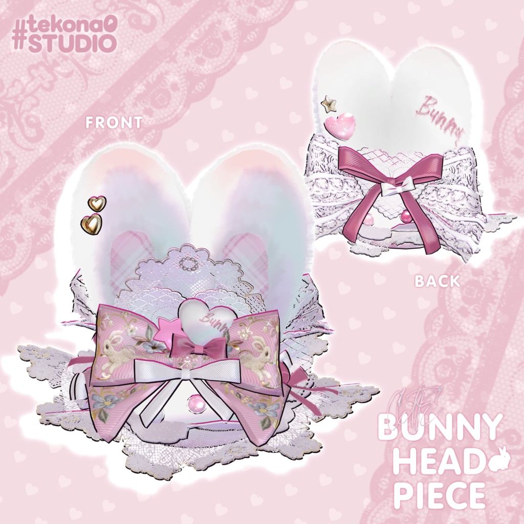 うさちゃんヘッドピース🐰【9/12ブロキマナクバニー集会で無料Get!】