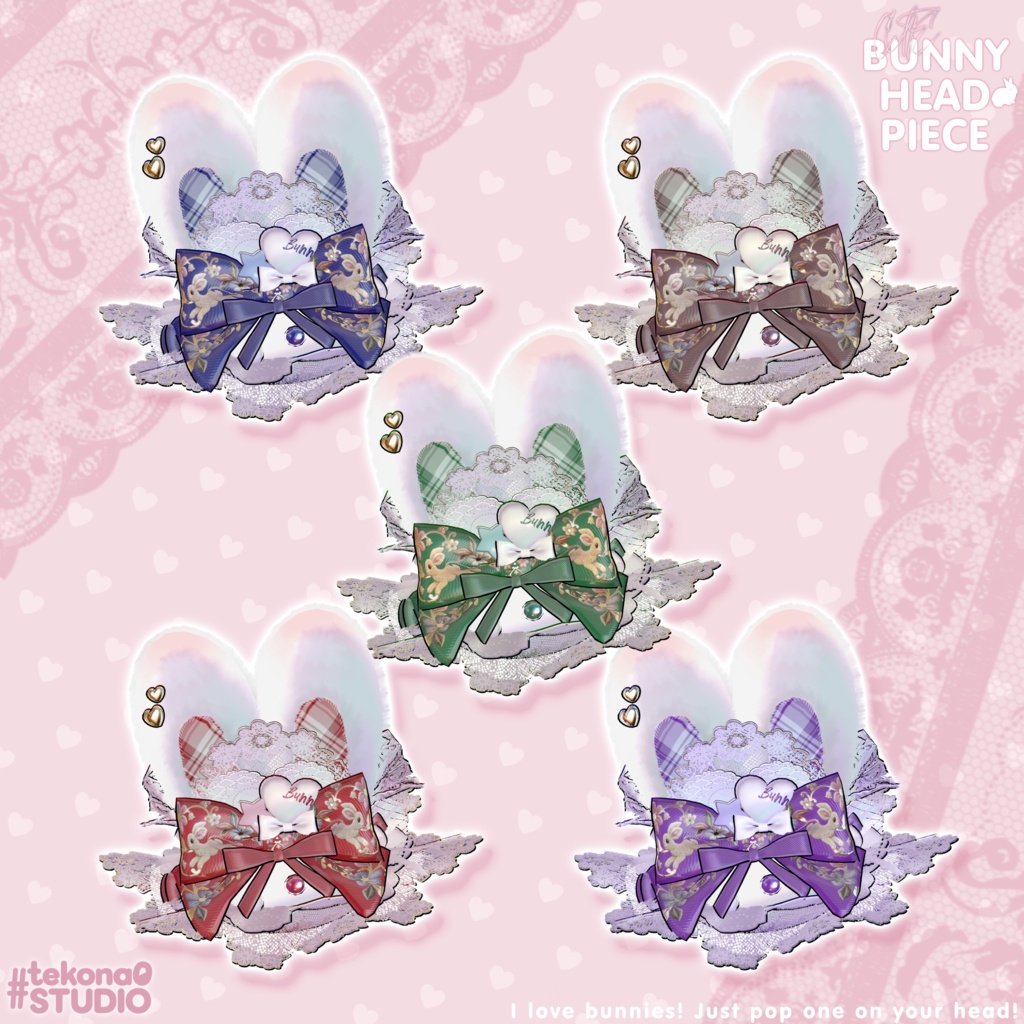 うさちゃんヘッドピース🐰【9/12ブロキマナクバニー集会で無料Get!】