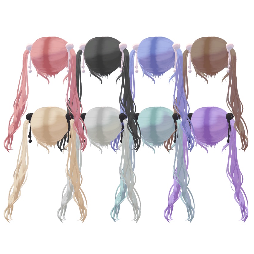 Downy Twintail【VRChat想定】