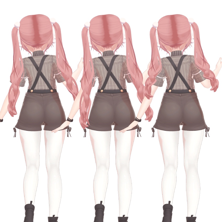 Downy Twintail【VRChat想定】