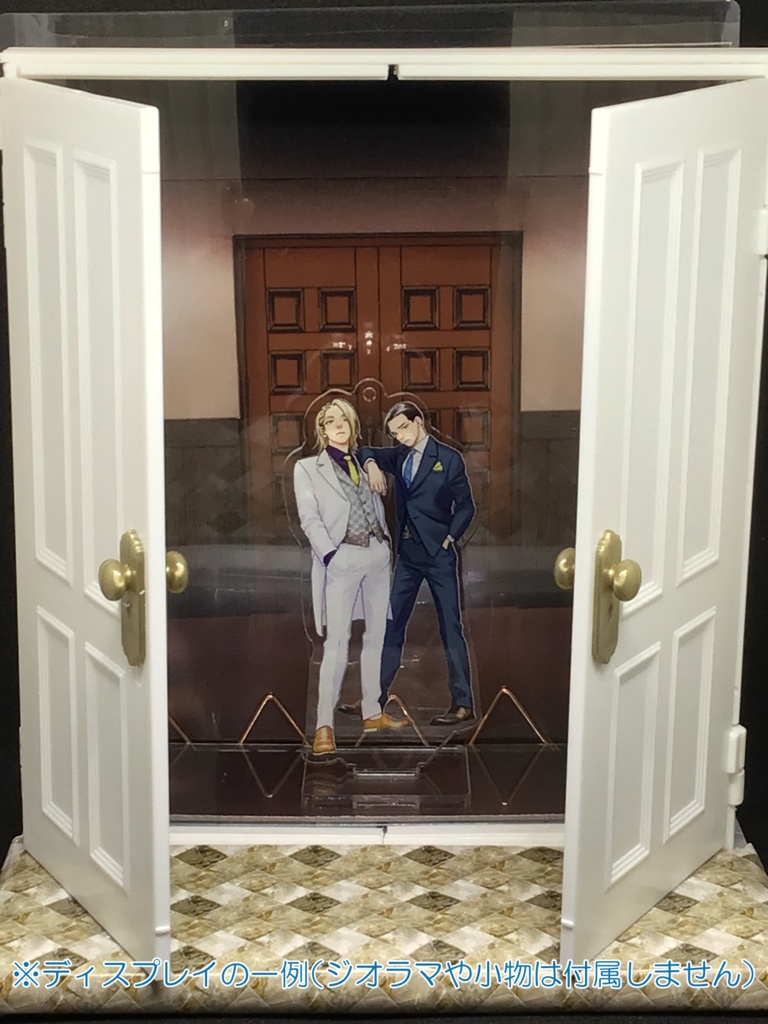 台座付きアクリルキーホルダーA(スーツ)