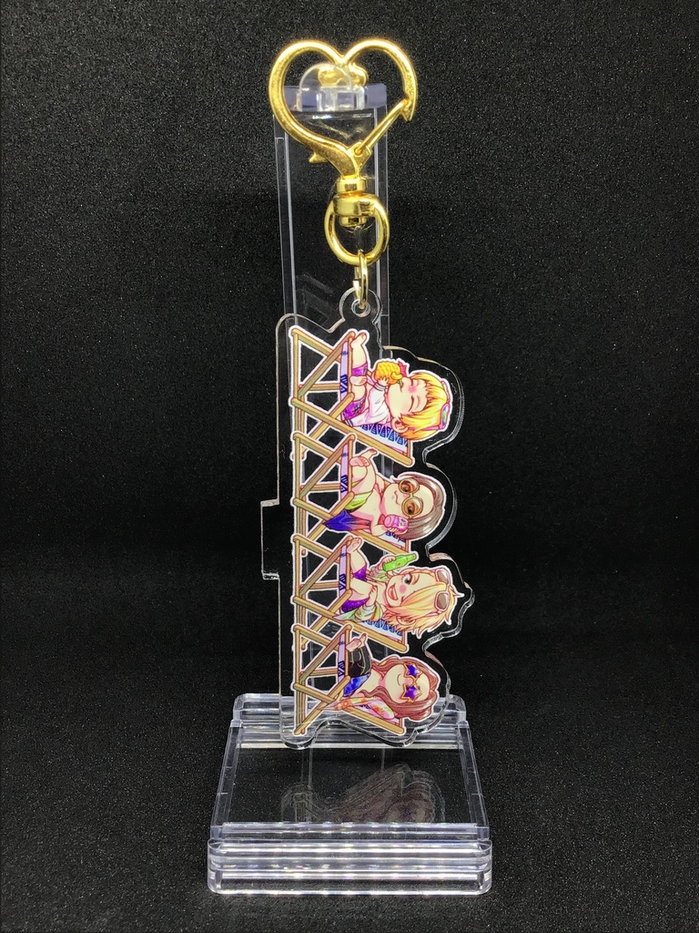 台座付きアクリルキーホルダーC(バカンス)