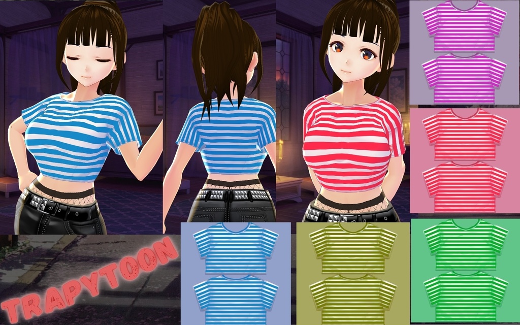 ストライプシャツコレクション。|| striped shirts collection.