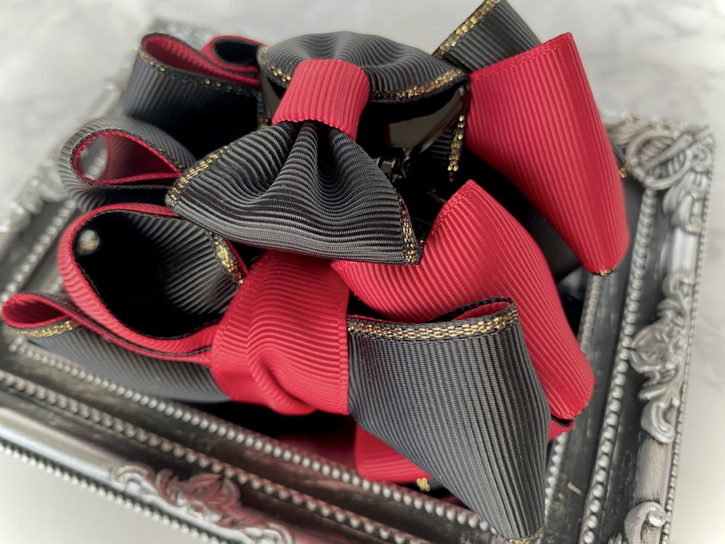 【ツイステ】リボンバンスクリップ