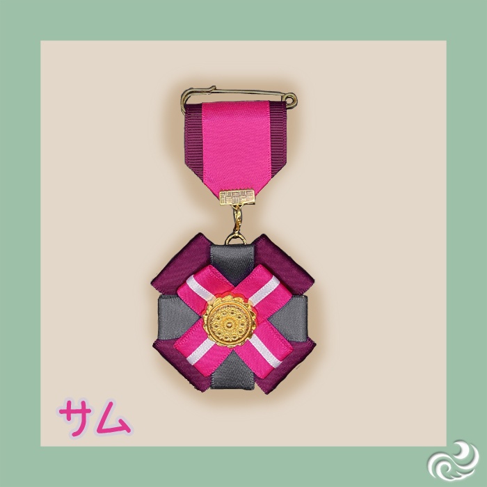 【ツイステ】勲章風ブローチ・学園関係者