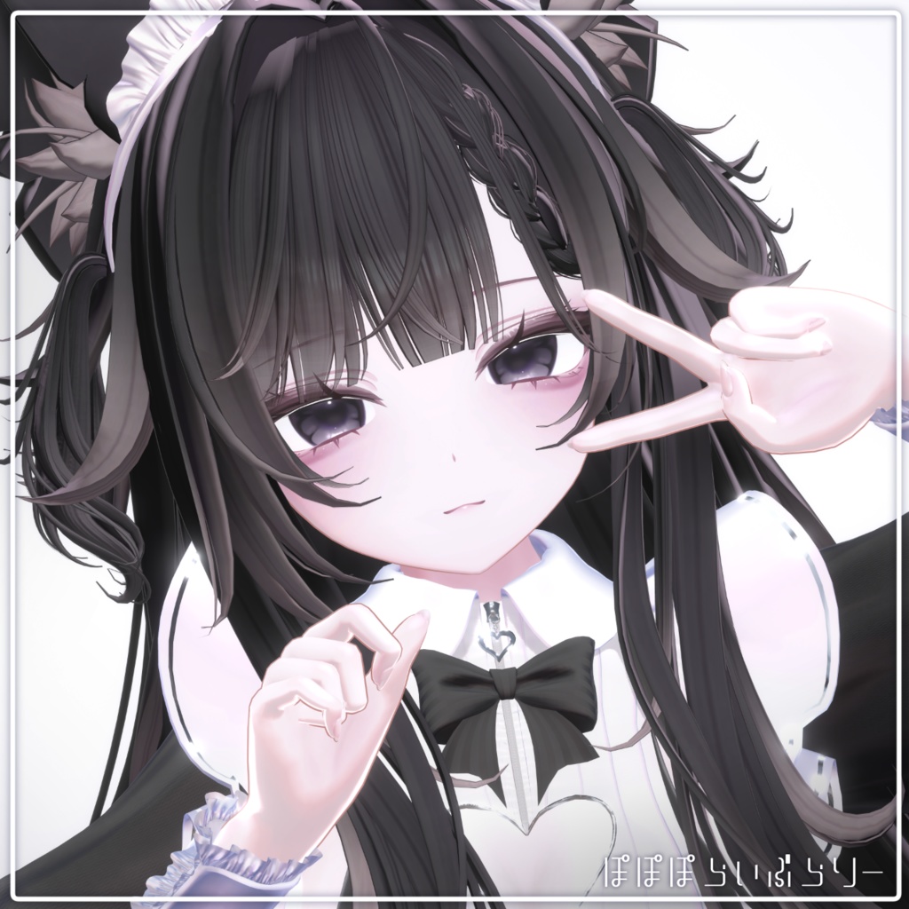 販売記念セール!【まよ/Mayo】Bitter doll makeup & body & eye Texture & Blendshape + Face Anim