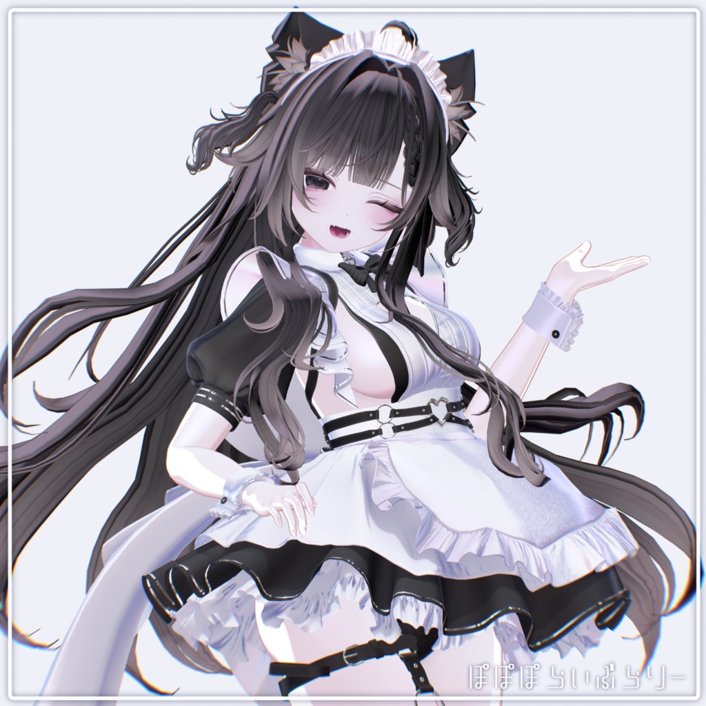 販売記念セール!【まよ/Mayo】Bitter doll makeup & body & eye Texture & Blendshape + Face Anim