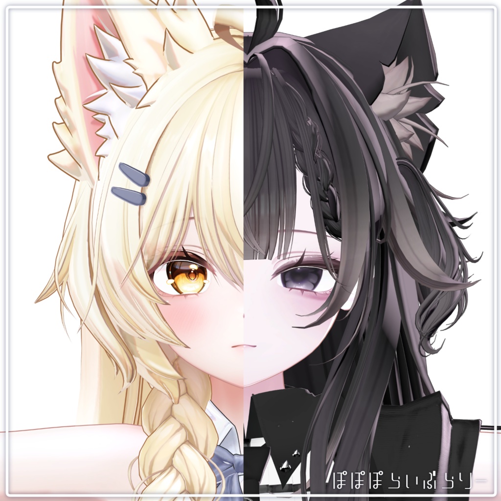 販売記念セール!【まよ/Mayo】Bitter doll makeup & body & eye Texture & Blendshape + Face Anim