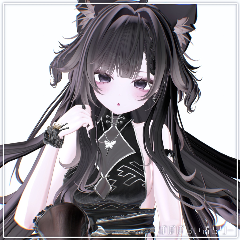 販売記念セール!【まよ/Mayo】Bitter doll makeup & body & eye Texture & Blendshape + Face Anim