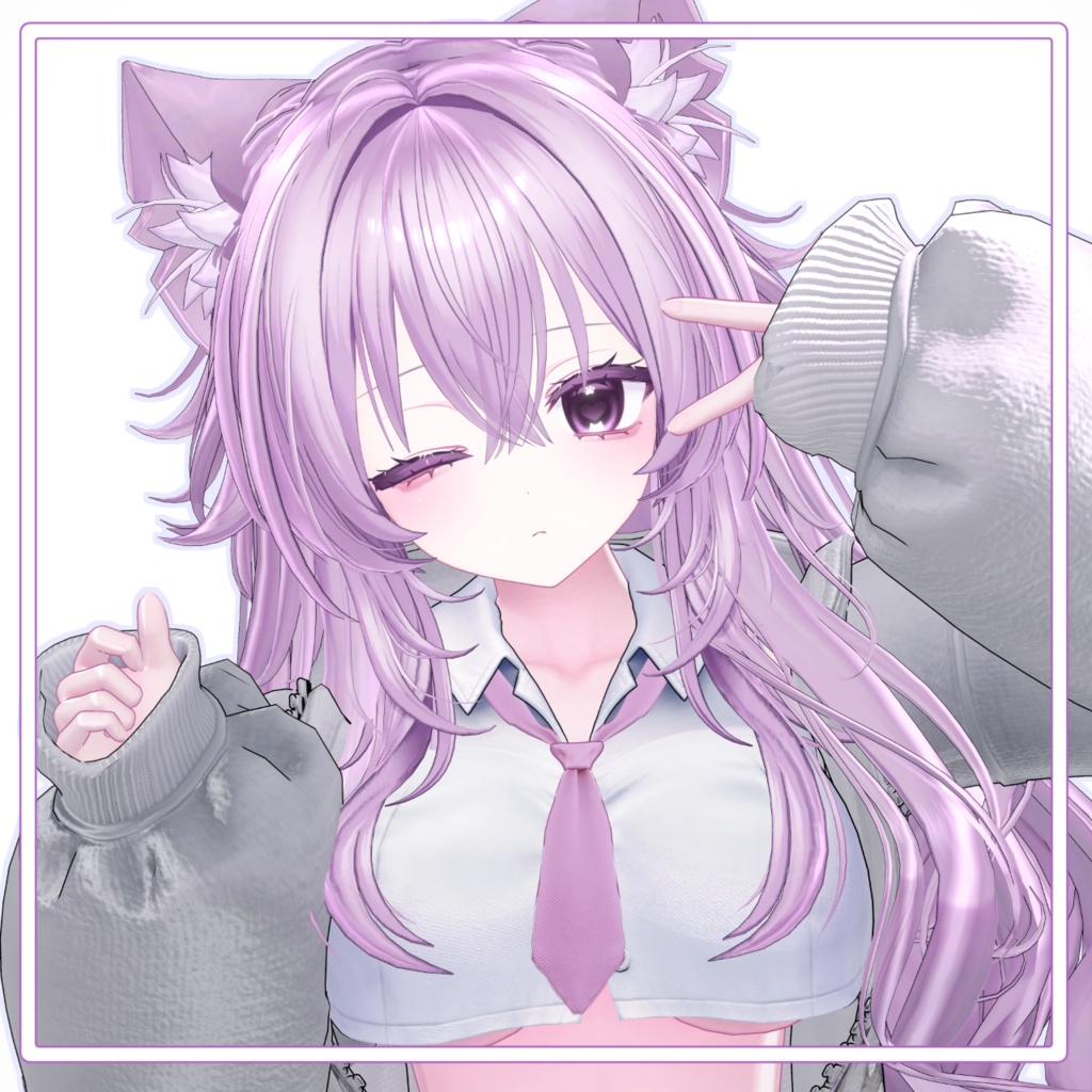 販売記念セール!【ミルティナ/Milltina】めるてぃにゃんこmakeup & Body & eye Texture + Face Anim