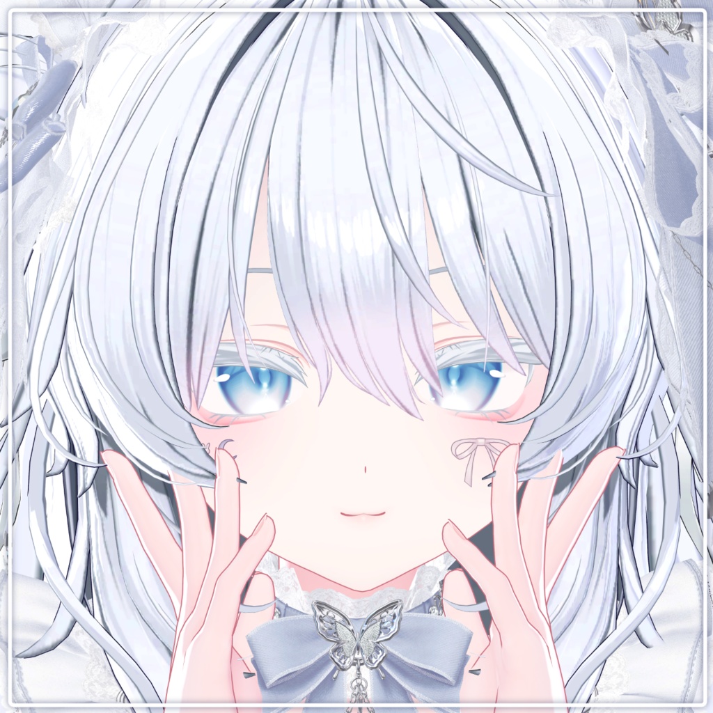 販売記念セール中!【Selena/セレナ】Snow Pure makeup & eye Texture + Blendshape