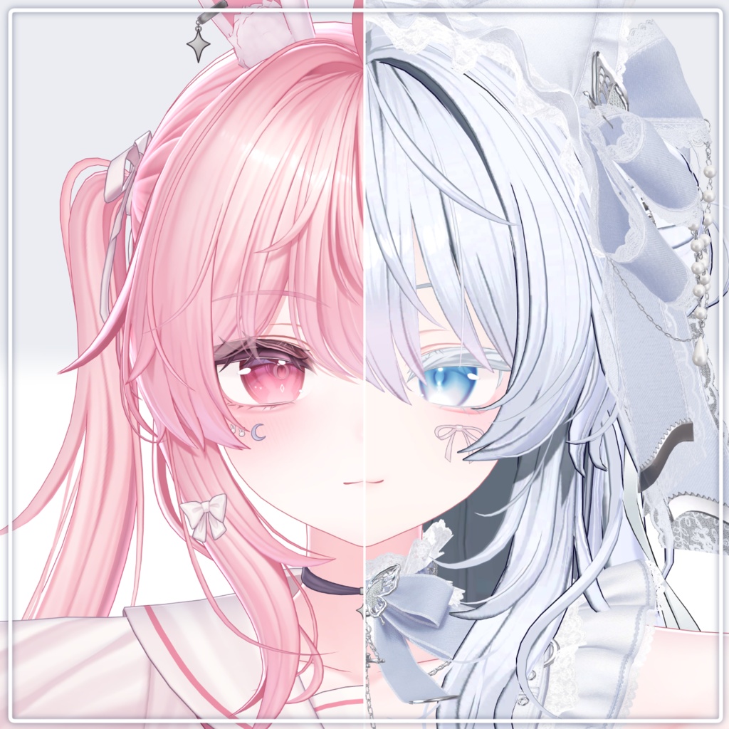 販売記念セール中!【Selena/セレナ】Snow Pure makeup & eye Texture + Blendshape