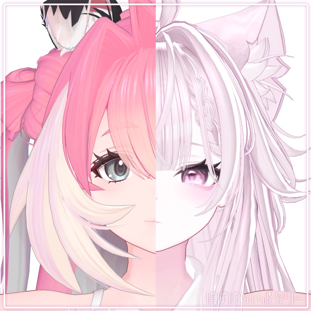 販売記念セール中!【komane/コマネ】Dew Kiss makeup & eye texture & Blendshape