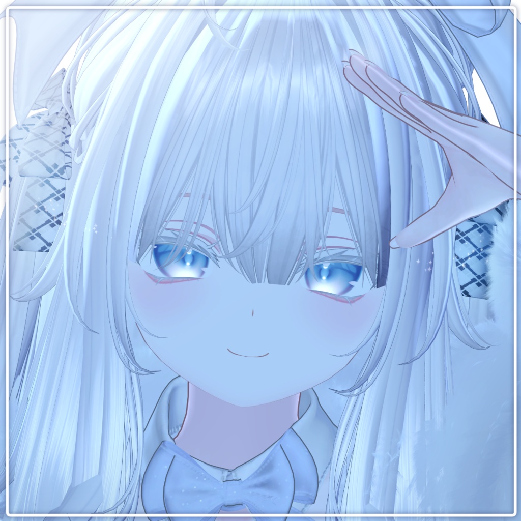販売記念セール中!【Selestia/セレスティア】Snow Pure makeup & eye Texture + Blendshape