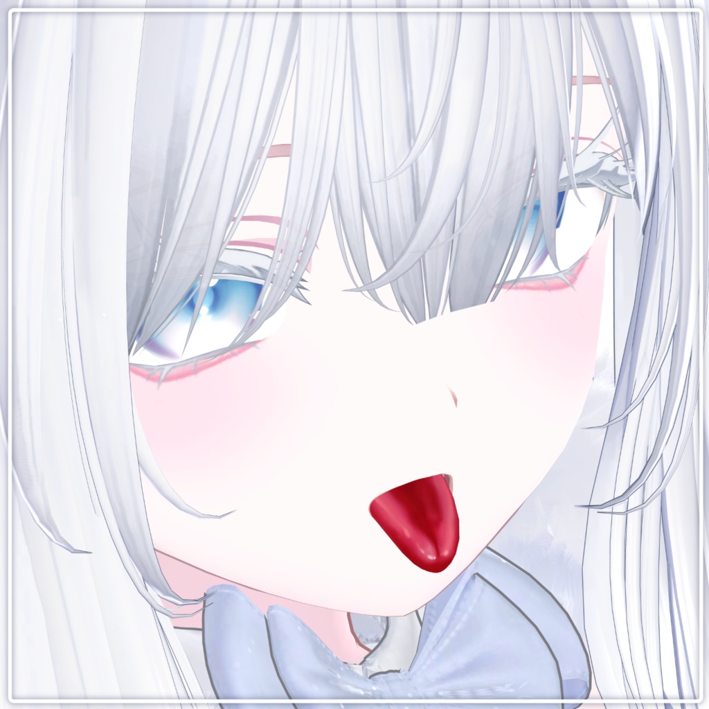 販売記念セール中!【Selestia/セレスティア】Snow Pure makeup & eye Texture + Blendshape