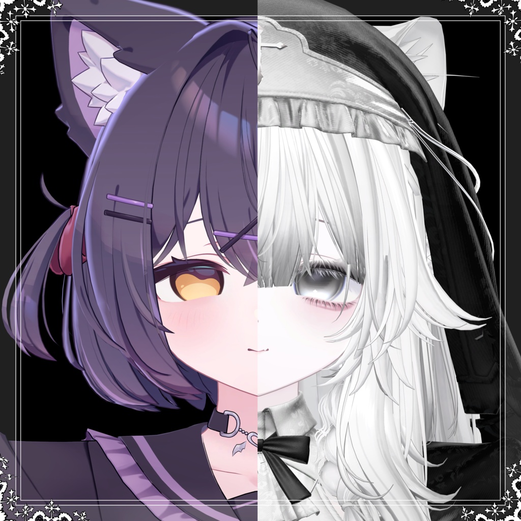 24h無料配布あり!セール中!【Chocolat/ショコラ】Dusty pearl makeup & eye texture & Blendshape + Face Anim