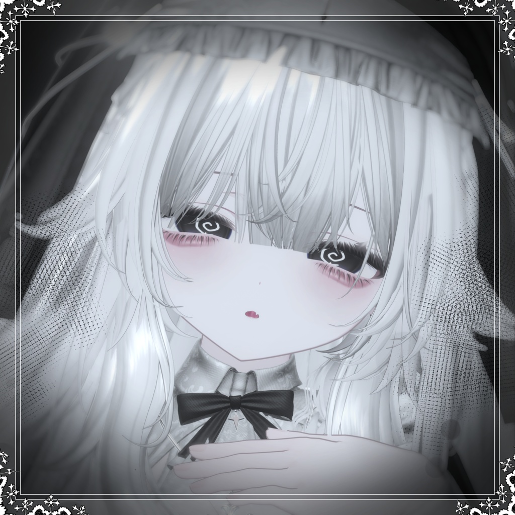 24h無料配布あり!セール中!【Chocolat/ショコラ】Dusty pearl makeup & eye texture & Blendshape + Face Anim