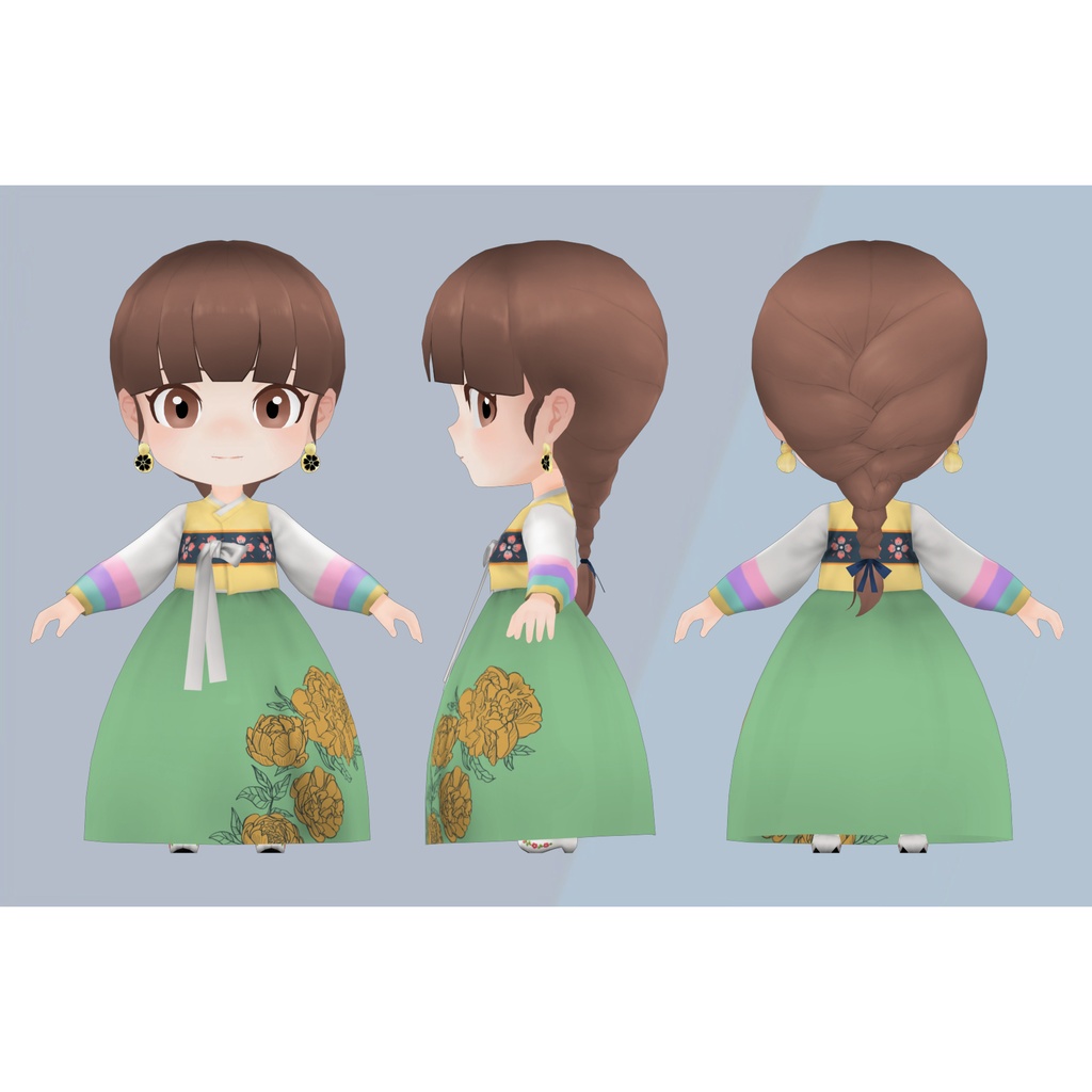 [FBX / VRM] Goeun