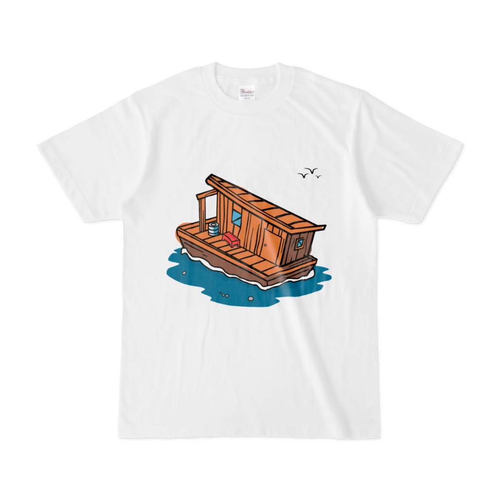 Boathouse in the middle of the ocean 海の真ん中のボートハウス