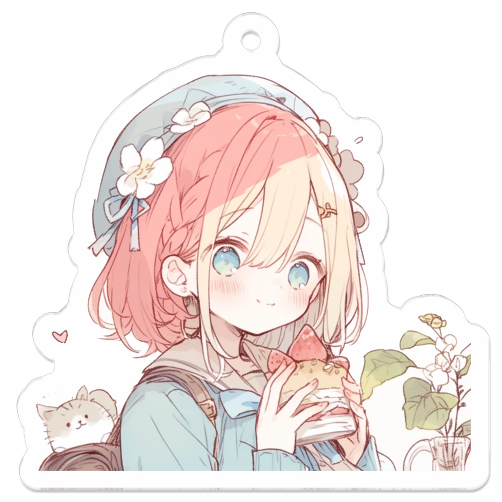 おやつのじかんアクリルキーホルダー