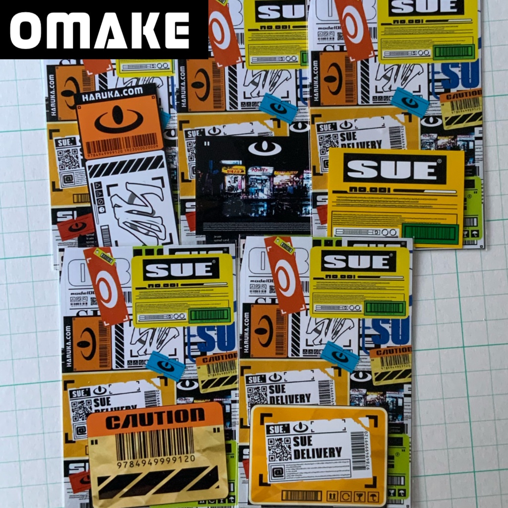 SUE .ステッカー