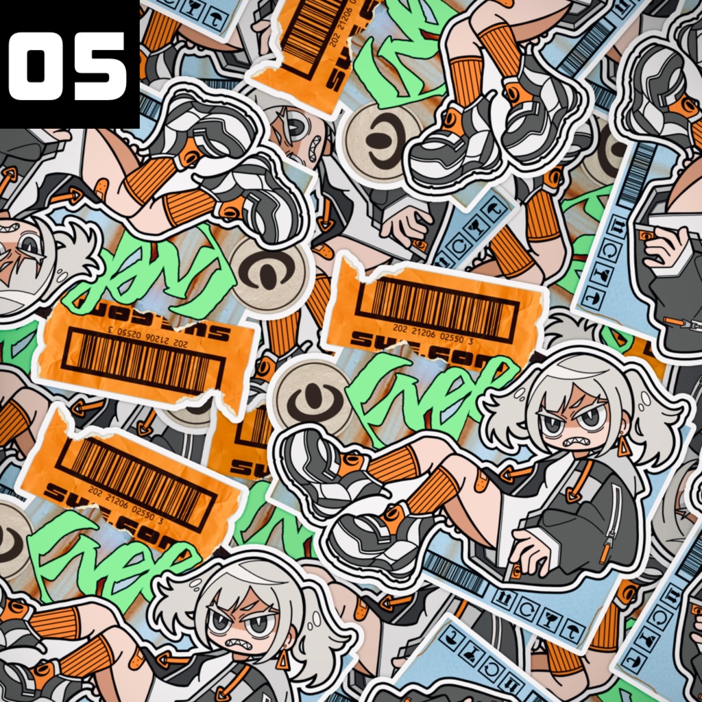 SUE .ステッカー