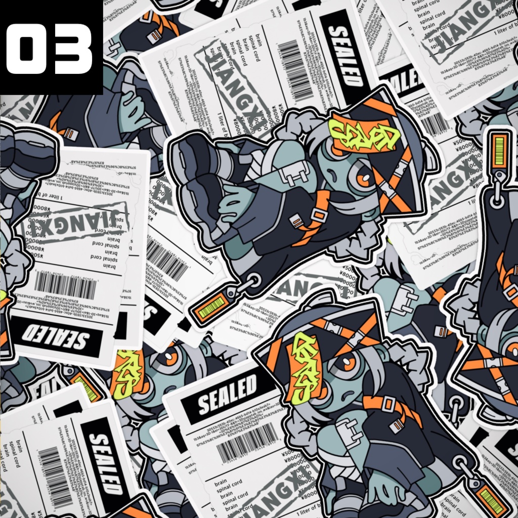 SUE .ステッカー