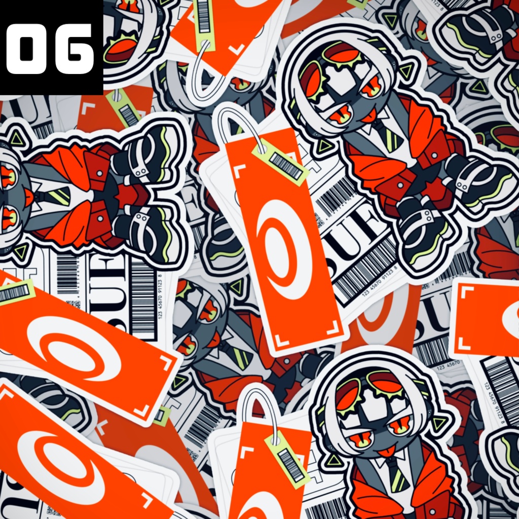 SUE .ステッカー