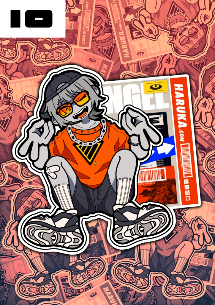 SUE.ステッカー2