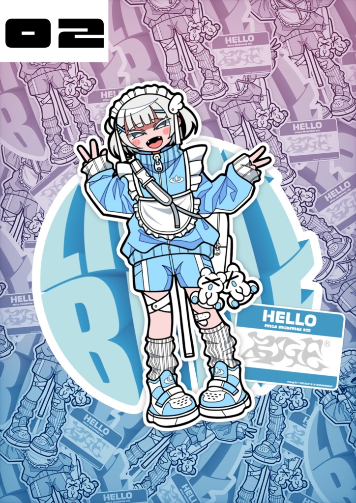 SUE.ステッカー2