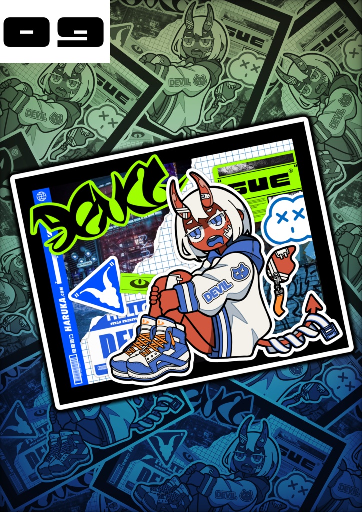 SUE.ステッカー2