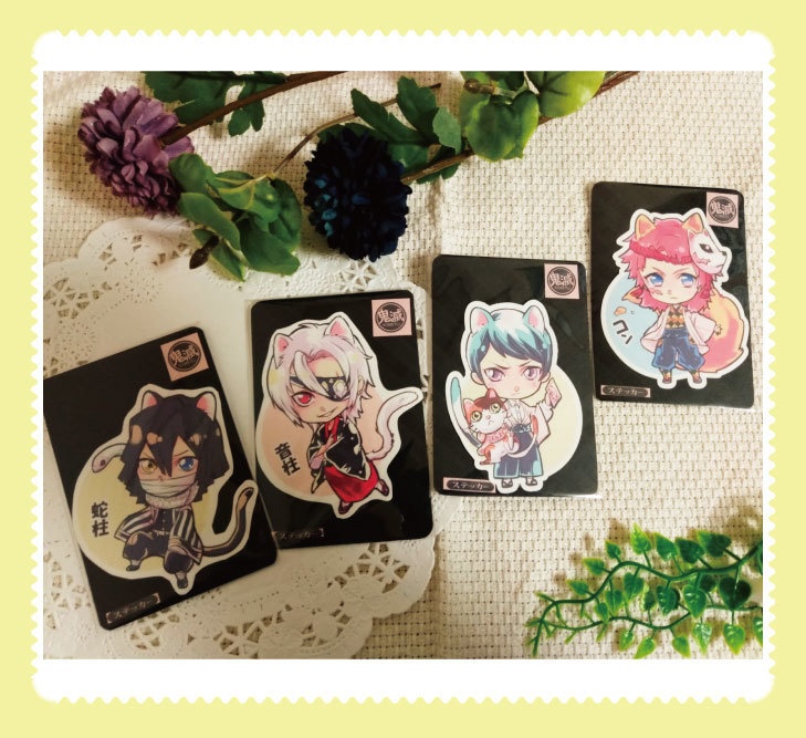 【鬼滅の刃】同人 ステッカー