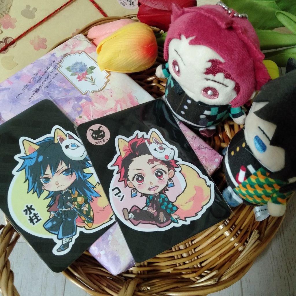 【鬼滅の刃】同人 ステッカー 全20種セット