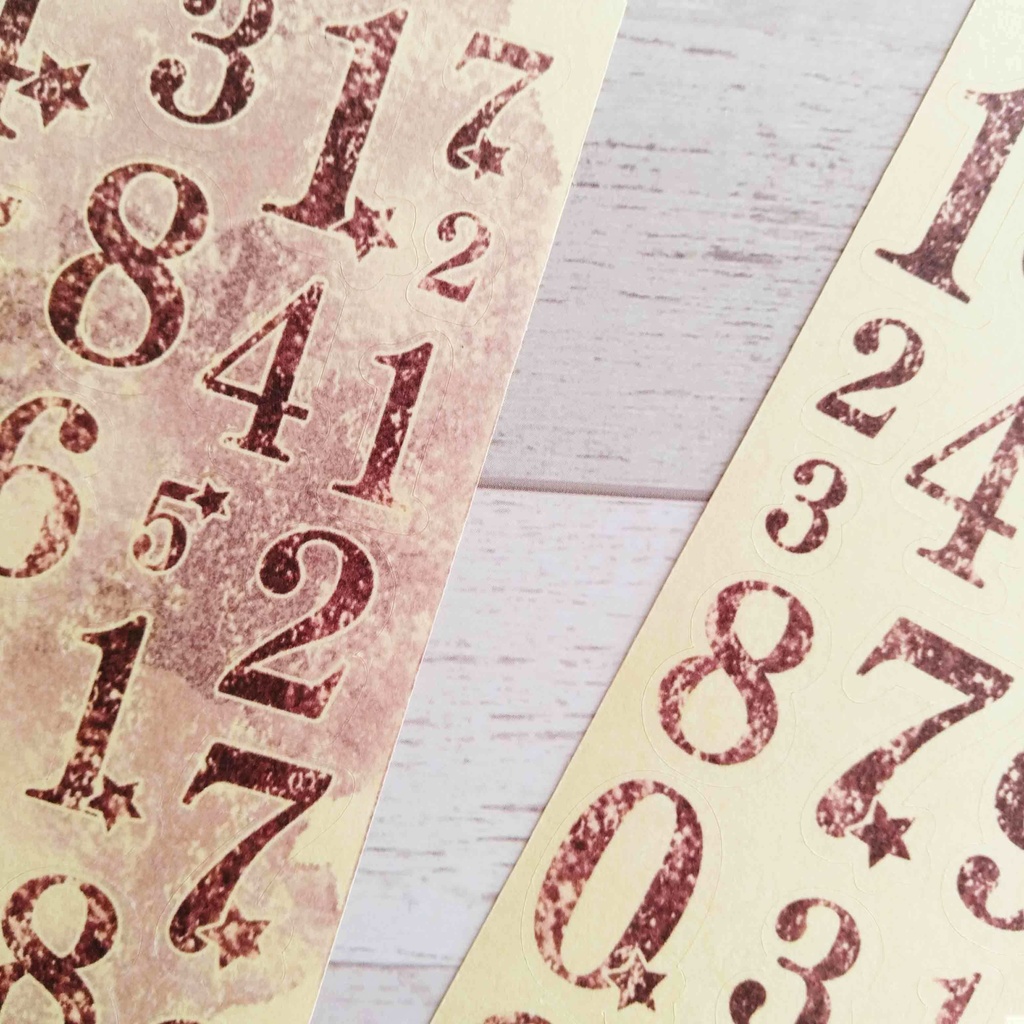 猫、くま、うさぎ、桜 クラフト紙シール レター 手帳デコに