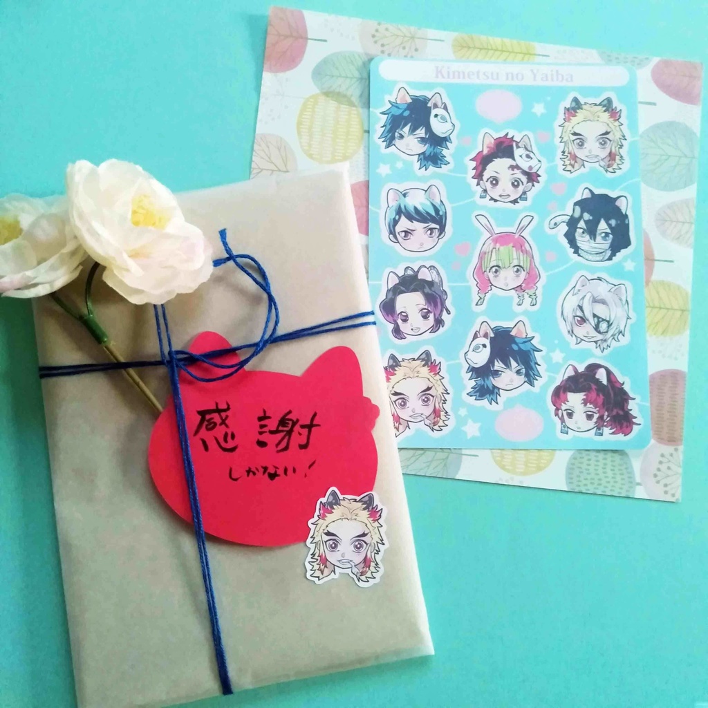 【鬼滅の刃】青(柱他)&ピンク(かまぼこ隊他)の2種セット ※青単品有