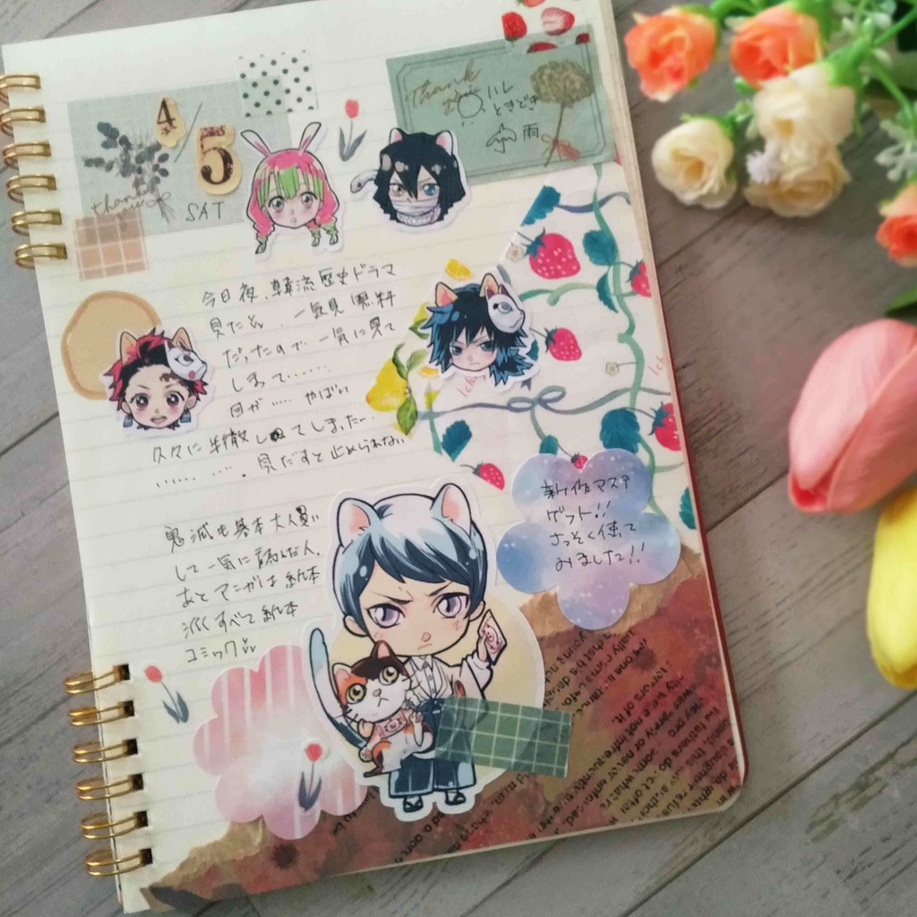 【鬼滅の刃】青(柱他)&ピンク(かまぼこ隊他)の2種セット ※青単品有