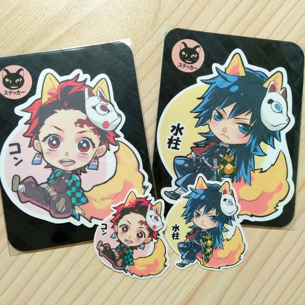 柱フレークシール+ゲスト炭治郎 全10種 20枚入