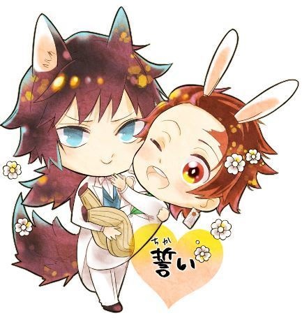 ケモミミ義炭ブロックメモ&ステッカーセット