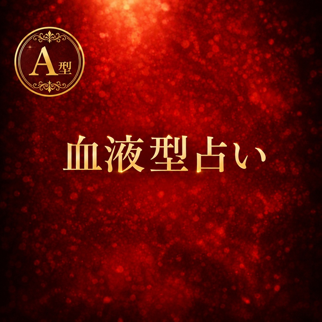 【A型】血液型占い