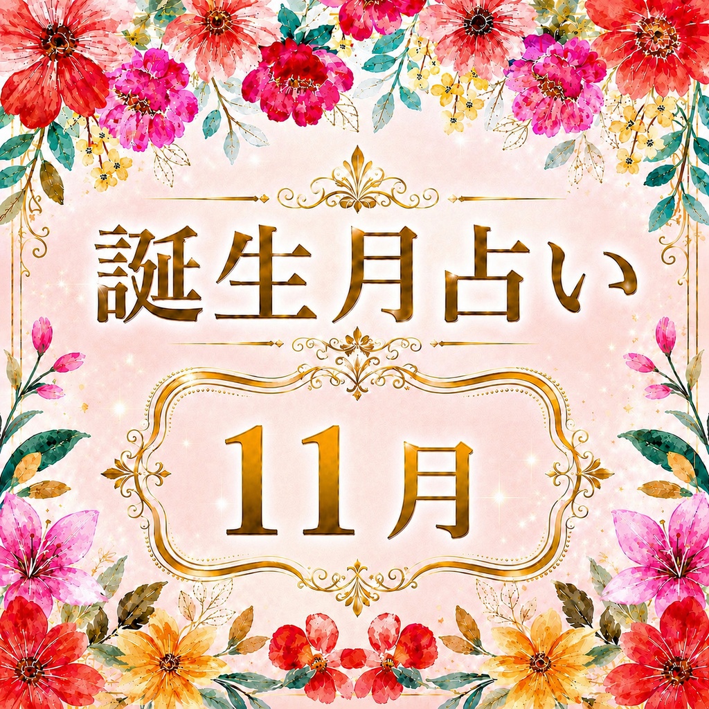 【11月】誕生月占い