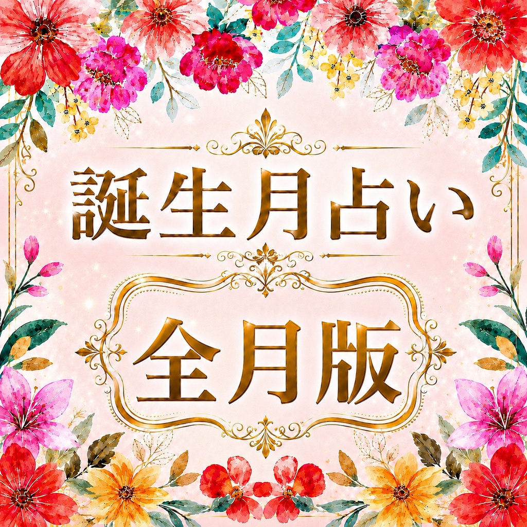 【全月版】誕生月占い