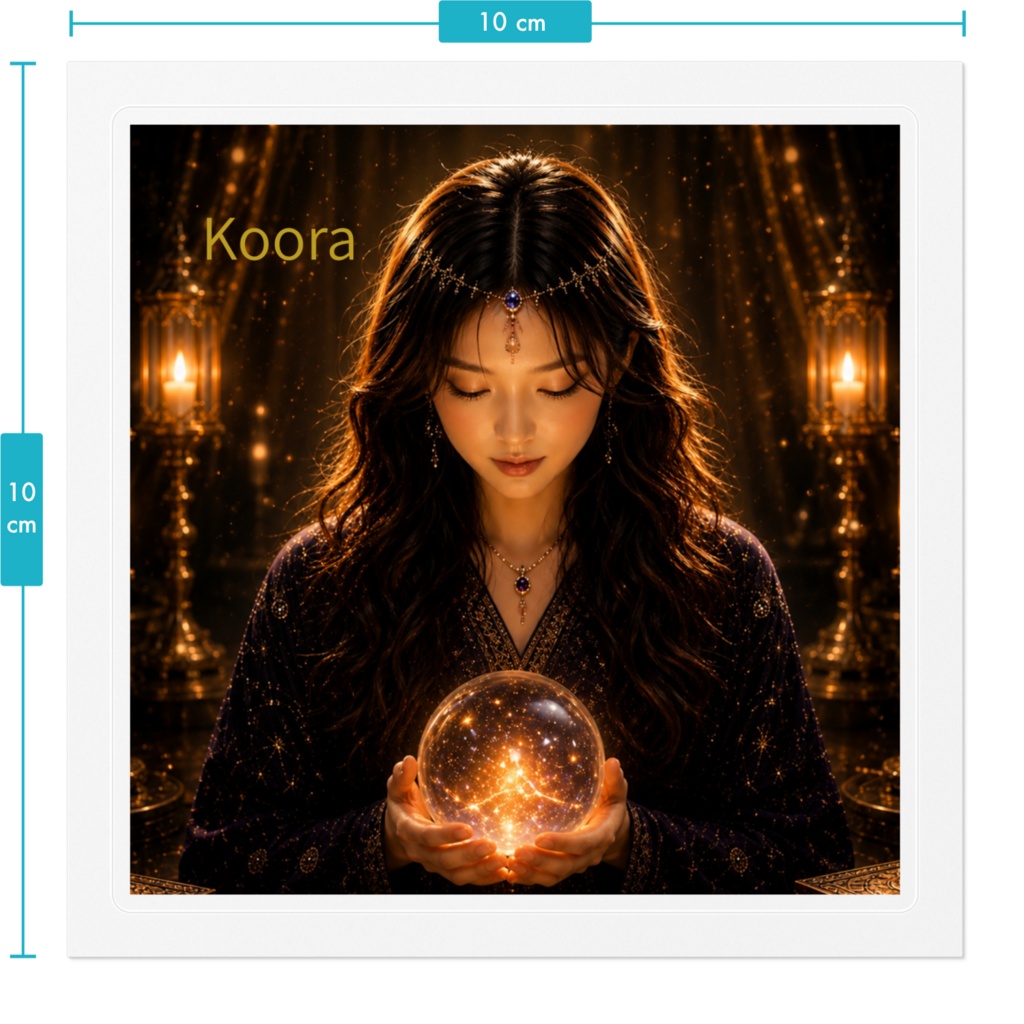Koora 開運ステッカー