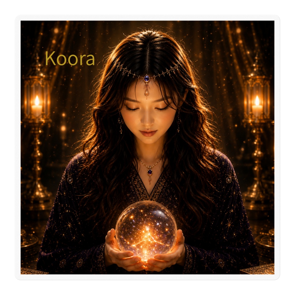 Koora 開運ステッカー