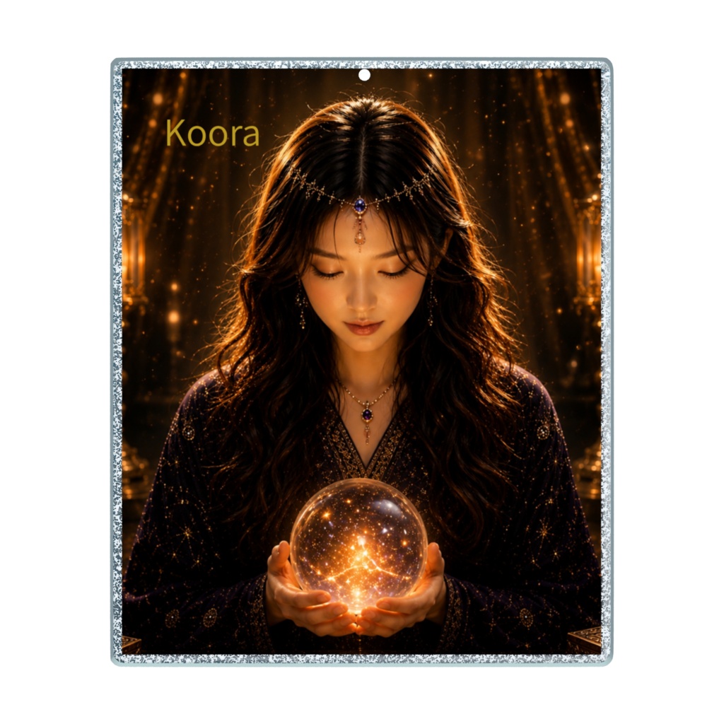 Koora 開運ラメキーホルダー